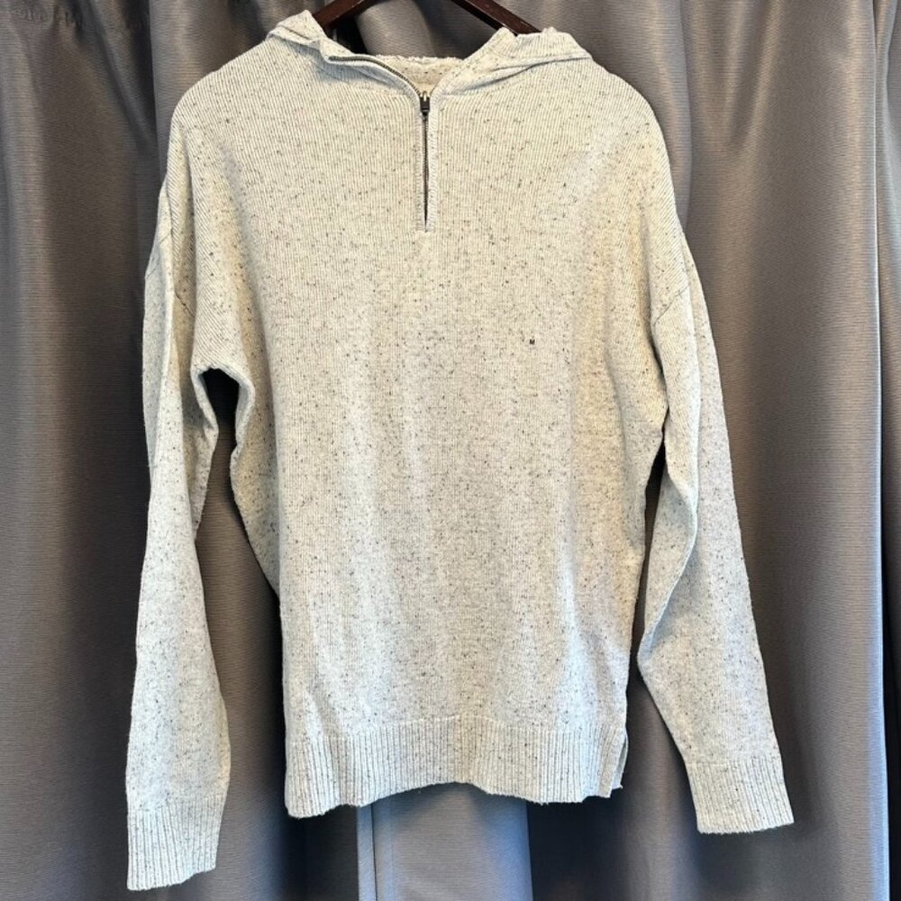 NWT Express - Quarter Zip Hooded Sweater